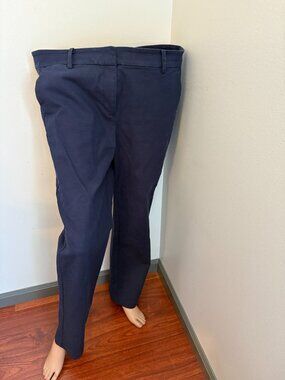 Women’s Navy Blue Career Pants Size 12 Business Casual Workwear
